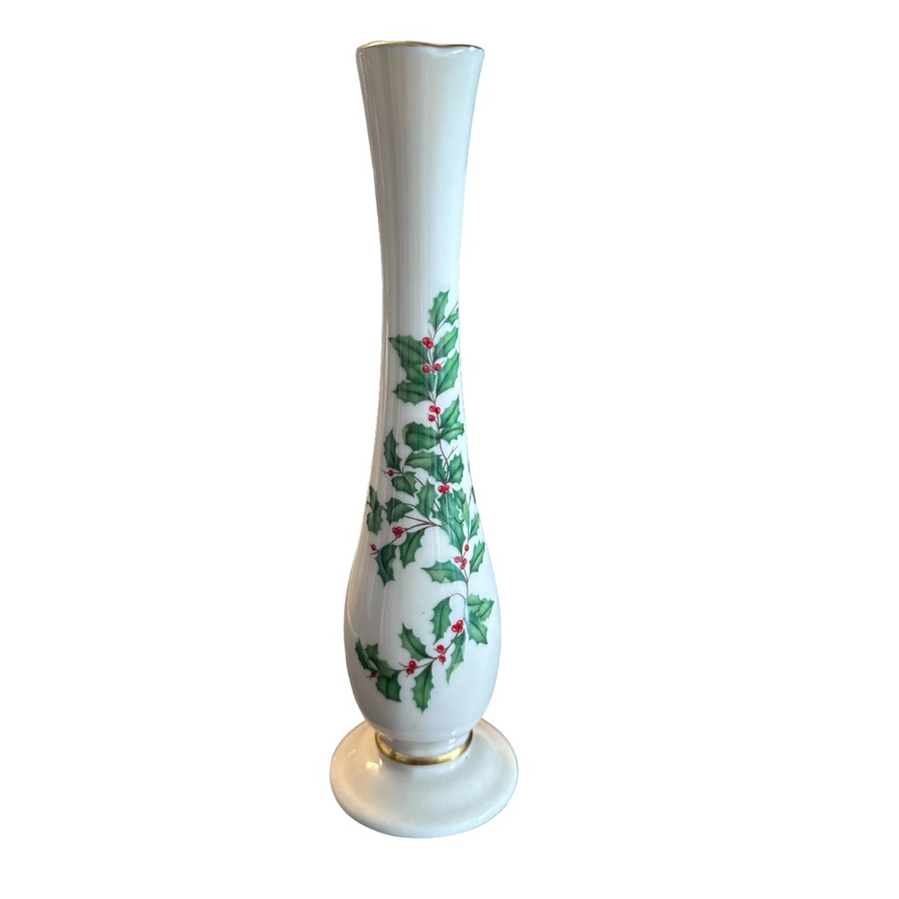 Vintage Lenox Holiday‎ Bud Vase "Holiday Blends" - Picture 6 of 6